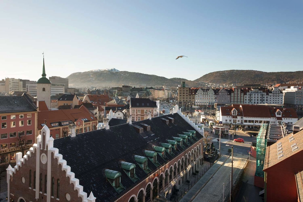 Bergen Harbour Superior King room view